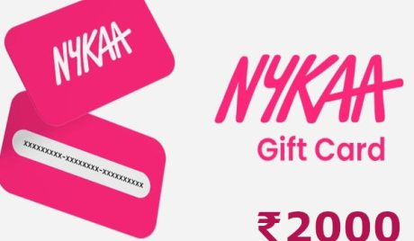 Nykaa ₹2000 Gift Card IN