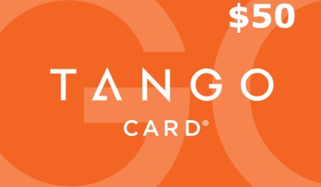 Tango $50 Gift Card