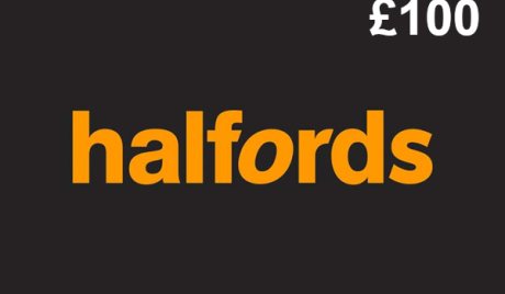 Halfords £100 Gift Card UK