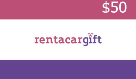 RentacarGift $50 Gift Card US