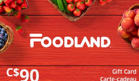 Foodland CAD 90 Gift Card CA