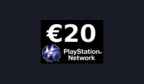 PlayStation Network Card €20 IE
