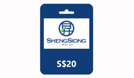 Sheng Siong SGD 20 Gift Card SG