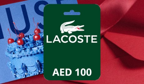 MUSE - Lacoste AED 100 Gift Card AE