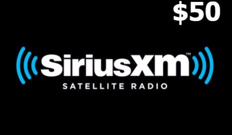 SiriusXM $50 Gift Card US