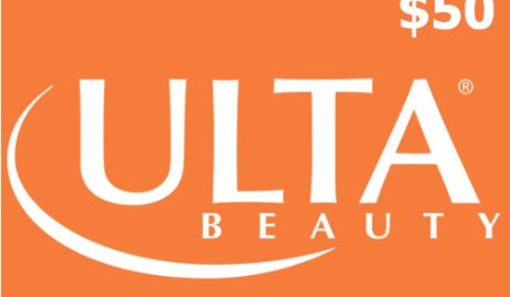 Ulta Beauty $50 Gift Card US