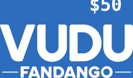 Vudu USD 50 Gift Card US
