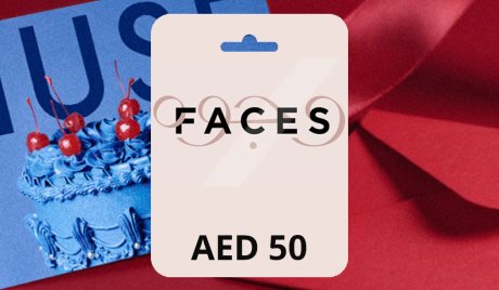 MUSE - Faces AED 50 Gift Card AE