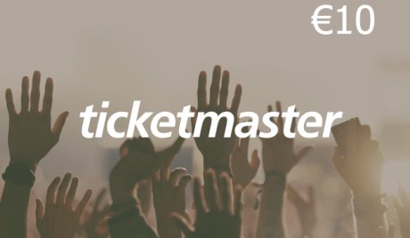 Ticketmaster €10 Gift Card NL
