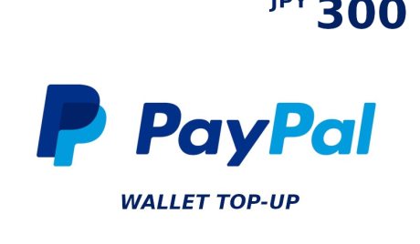 PayPal Wallet JPY 300 Top Up