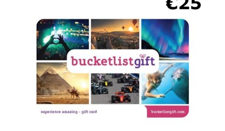 BucketlistGift EUR 25 Gift Card DE