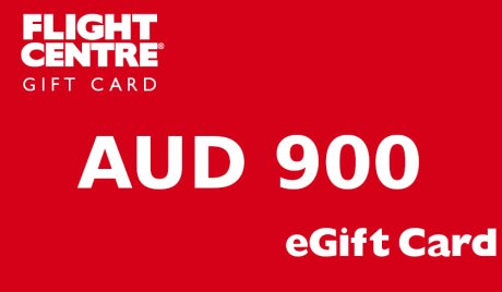 Flight Centre AUD 900 Gift Card AU