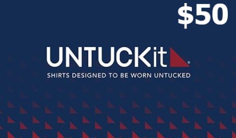 UNTUCKit $50 Gift Card US