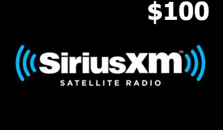 SiriusXM $100 Gift Card US
