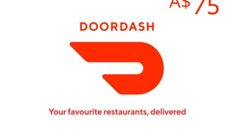 DoorDash A$75 Gift Card AU