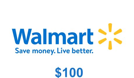 Walmart $100 Gift Card CA