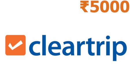 Cleartrip Flights & Hotels INR 5000 Gift Card IN