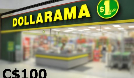 Dollarama CAD 100 Gift Card CA