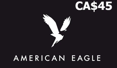 American Eagle CAD 45 Gift Card CA