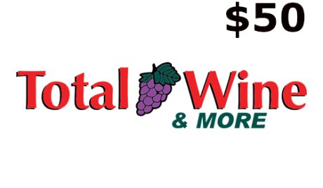 Total Wine & More $50 Gift Card US