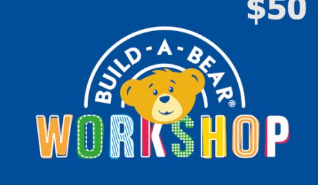 Build-A-Bear Workshop $50 Gift Card US