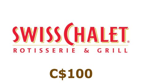 Swiss Chalet C$100 Gift Card CA