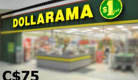 Dollarama CAD 75 Gift Card CA