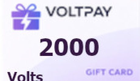 VoltPay 2000 Volts Gift Card
