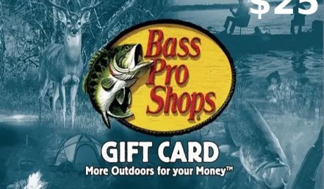 Bass Pro Shops $25 Gift Card US