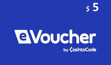 CashtoCode $5 Gift Card US