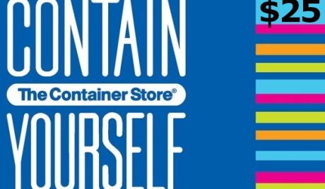 The Container Store $25 Gift Card US