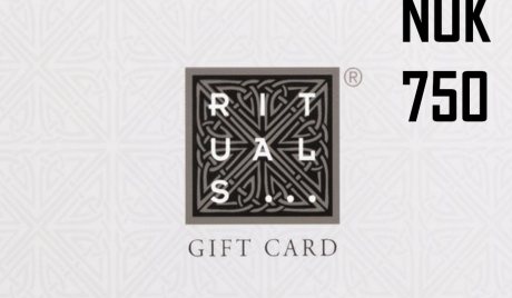 Rituals NOK 750 Gift Card NO