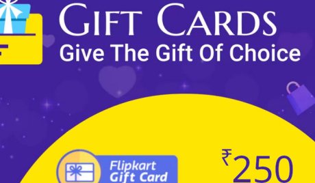 Flipkart INR 250 Gift Card IN