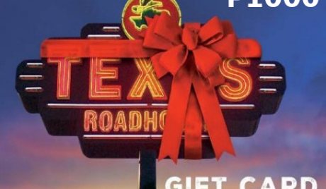 Texas Roadhouse PHP 1000 Gift Card PH