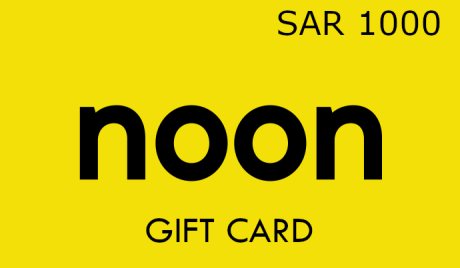 noon SAR 1000 Gift Card SA