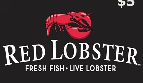 Red Lobster $5 Gift Card US