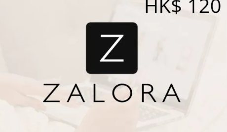 Zalora HK$120 Gift Card HK