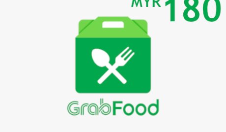 Grab Food MYR 180 Gift Card MY