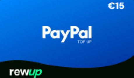 RewUp PayPal 15 EUR Gift Card