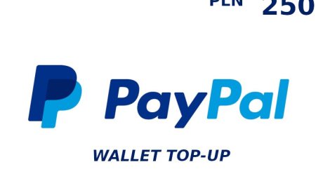 PayPal Wallet PLN 250 Top Up