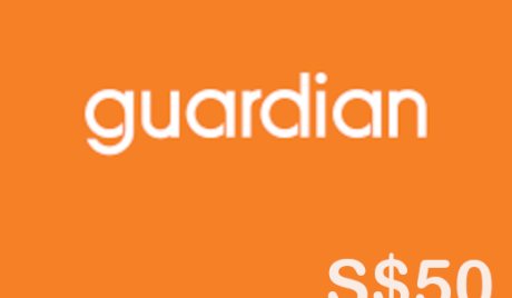Guardian S$50 Gift Card SG