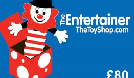 The Entertainer GBP 80 Gift Card UK