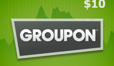 Groupon $10 Gift Card US