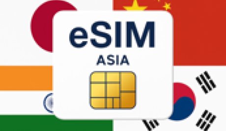 eSIMs 5 GB Data Mobile ASIA (valid for 30 Days)
