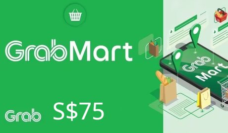 GrabMart SGD 75 Gift Card SG