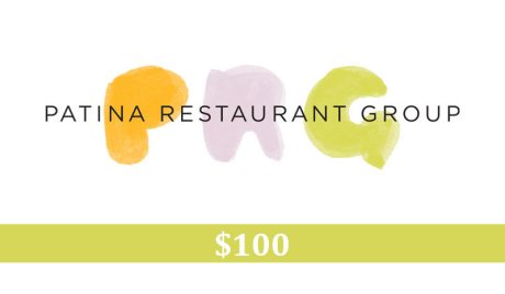 Patina Restaurant Group $100 Gift Card US