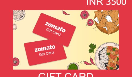 Zomato INR 3500 Gift Card IN