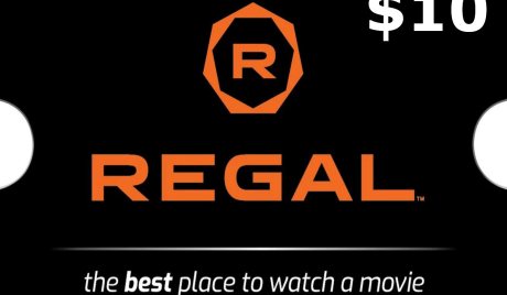 Regal Cinemas $10 Gift Card US
