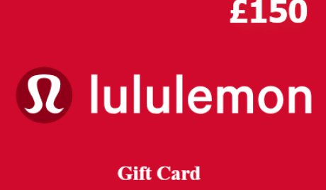lululemon £150 Gift Card UK