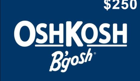 OshKosh Bgosh $250 Gift Card US